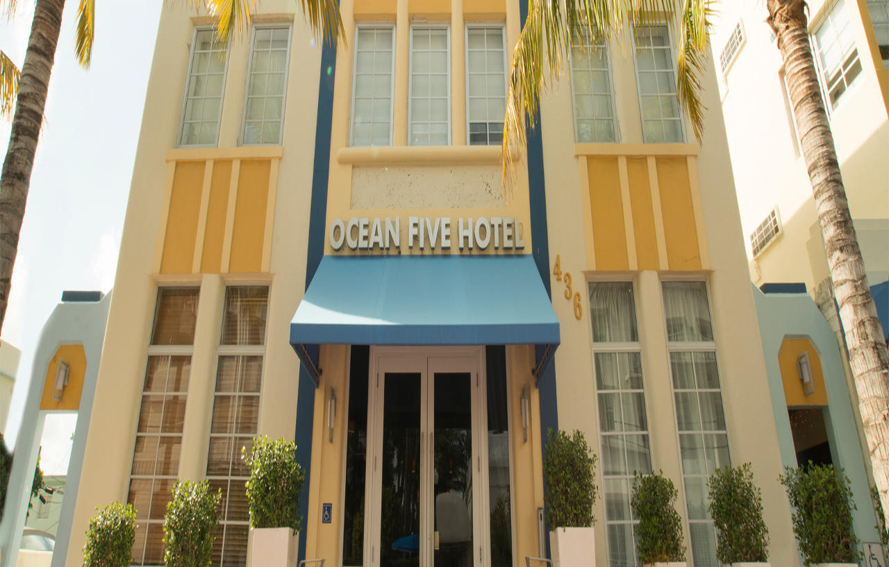 Ocean Five Hotel Miami Beach Exterior foto